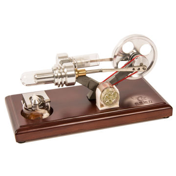 Visa information för Stirlingmotor på platta Bild på Stirlingmotor på platta