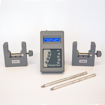 Visa information för Tidräknare med fotoceller Bild på Tidräknare med fotoceller