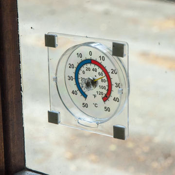 Visa information för Fönstertermometer Bild på Fönstertermometer