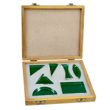 Visa information för Prismor plast sats /7st Bild på Prismor plast sats /7st