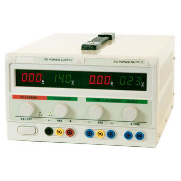 Visa information för Nätaggregat 0-30VDC, 5A/0-30VAC, 2A Bild på Nätaggregat 0-30VDC, 5A/0-30VAC, 2A