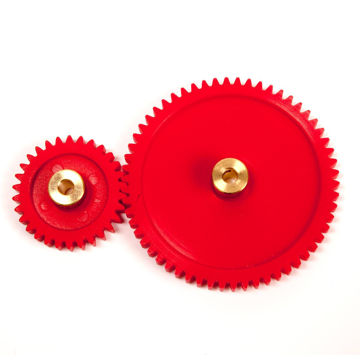 Visa information för Kugghjul - mässingnav Bild på Kugghjul - mässingnav