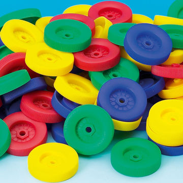 Visa information för Plasthjul /100st Bild på Plasthjul /100st