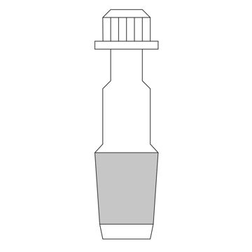 Visa information för Termometerficka NSk19 skruvhatt Bild på Termometerficka NSk19 skruvhatt