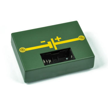 Visa information för MBD Batterihållare 1,5V, magnetisk Bild på MBD Batterihållare 1,5V, magnetisk