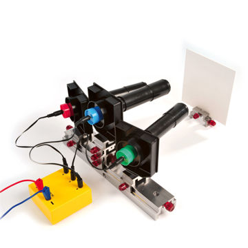 Visa information för Färgblandning med diodlampor Bild på Färgblandning med diodlampor