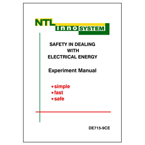 Bild på Experimentmanual Inno Säkerhet tryckt