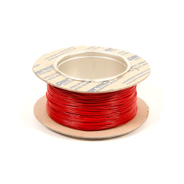 Visa information för Kabel röd 100m Bild på Kabel röd 100m