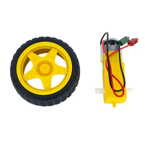 Bild på DC motors with a wheel SNS-151